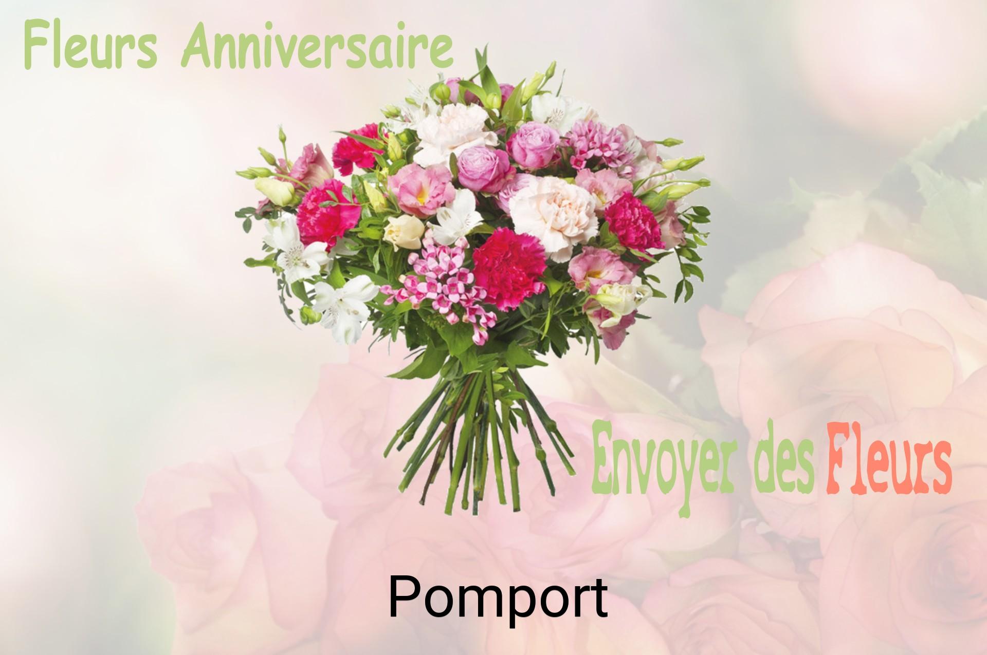 Bouquet de fleurs d’anniversaire livré à Pomport